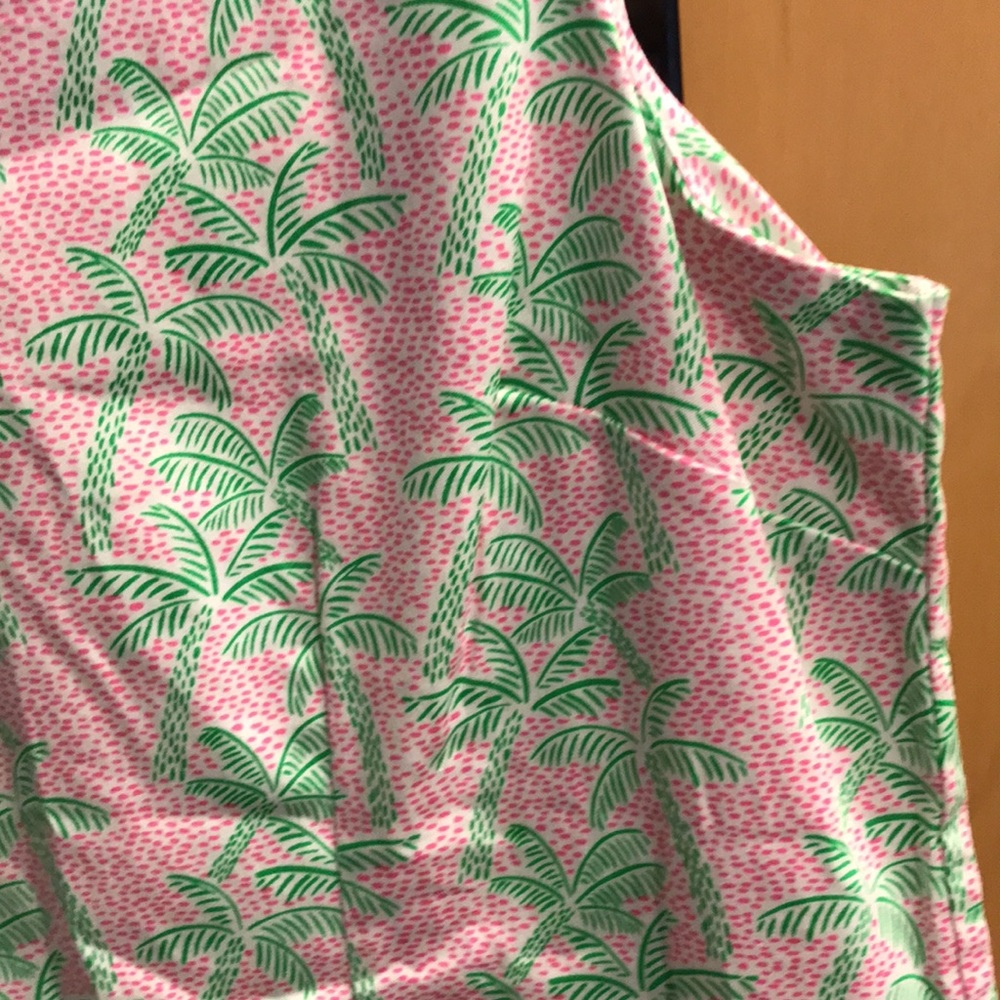 LUNA GREEN PALM Shortdress main image 0